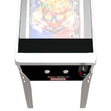 The Marvel pinball.