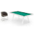 Teh Etoile pool table with chair.