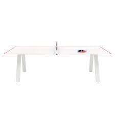 The Grasshopper Outdoor tennis table side.