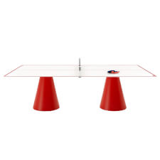 The Dada Outdoor Rosso Tennis table.