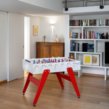 The Cross Indoor football table side.
