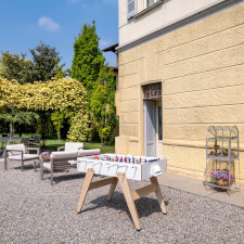 The Cross Outdoor football table.