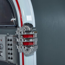 Detail of the 105c jukebox.