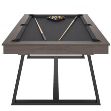 The Brio pool in anthracite finish.
