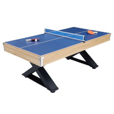 The Oak Kendo set up for table tennis.