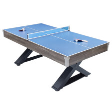 The Driftwood Kendo set up for table tennis.