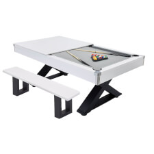 The White Kendo with matching bench.