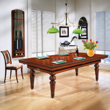 Rene Pierre Carrousel slate bed dining pool table.