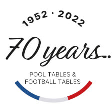 Rene Pierre 70 years logo.