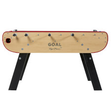 The baby-foot Goal football table front.