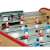 The baby-foot Goal football table players.
