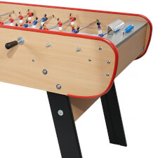 The baby-foot Goal football table players.