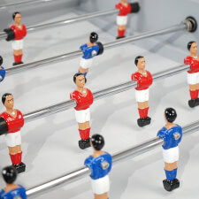 The Tahiti football table players.