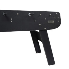The Tahiti football table legs in black finish.