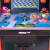 Arcade1up Bandai Namco Pac-Mania legacy arcade machine controls.