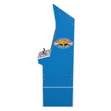 Arcade1Up Street Fighter II Blue Arcade side.