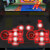 Arcade1Up Street Fighter II Blue Arcade controls light up.