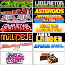 The Centipede Legacy arcade games.