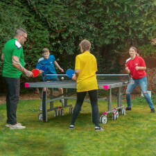 People playing Butterfly Garden Rollaway 8000.