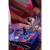 The joysticks and controls on the NFL Blitz.