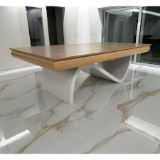The Picasso New Slim Pool Table with top.
