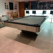 The Horus slate bed pool table.