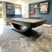The Horus slate bed pool table.