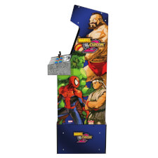 The Arcade1up Marvel VS Capcom Arcade cabinet.