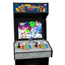 The Arcade1up Marvel VS Capcom Arcade Screen.