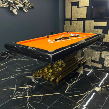 The Caliope Slate Bed Pool Table.