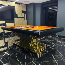 The Caliope Slate Bed Pool Table.