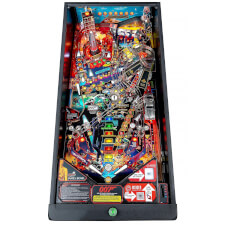 Stern James Bond 007 Pinball machine Pro playfield.