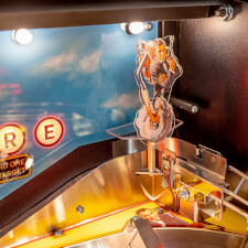 Stern James Bond 007 Pinball machine Pro playfield details.