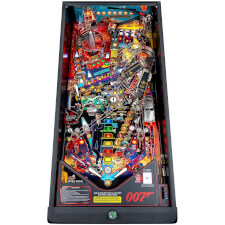 Stern James Bond 007 Pinball machine Premium pinball playfield.