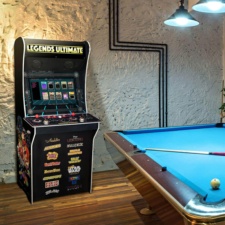 The AtGames Legends Ultimate in a games room.