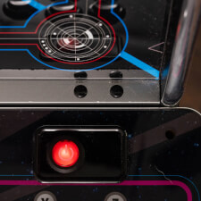 The power button on the ALU