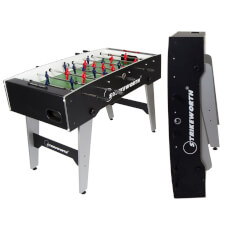 The Free Kick table open and folded.