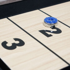 The scoring zone on the Home Shuffleboard.