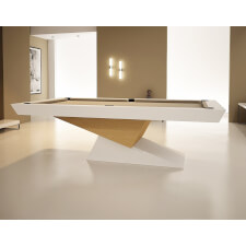The Meridian slate bed pool table.