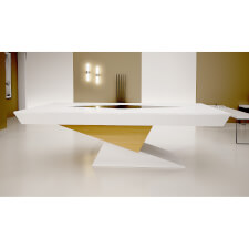 The Meridian slate bed pool table with top.