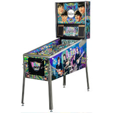 Stern Beatles Pinball diamond cabinet.