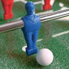 The Garlando F-100 football table player.