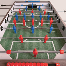 The Garlando F-100 football table.