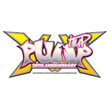 The Pump It Up arcade logo.