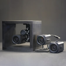 The HD Sports Simulator cameras.