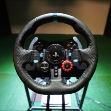 The HD Sports Simulator steering wheel.