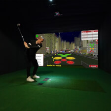 The HD Sports Simulator golf game.