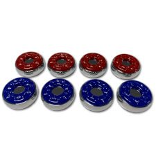 The Strikeworth shuffleboard weight set.