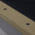 The top rail and rail sights.