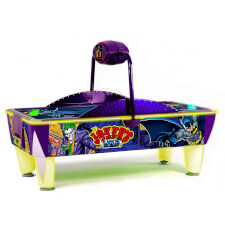 The DC Comics Joker's Wild air hockey LED lights.